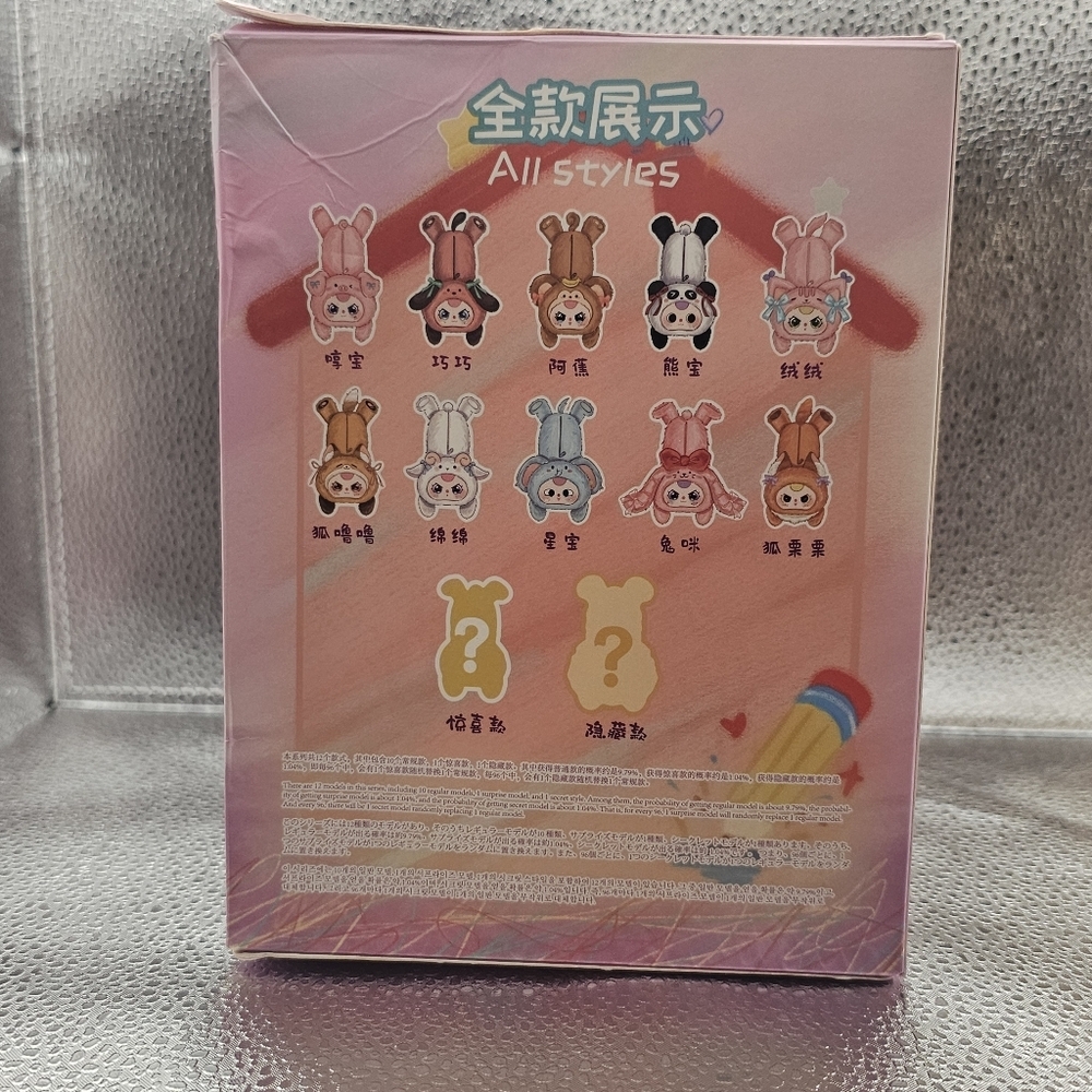 Baby Three Pencil Case Blind Box Complete w/ Box & Card *Special eyes* - Picture 5 of 6